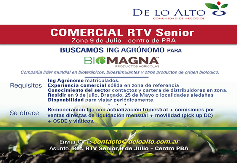 COMERCIAL RTV senior 